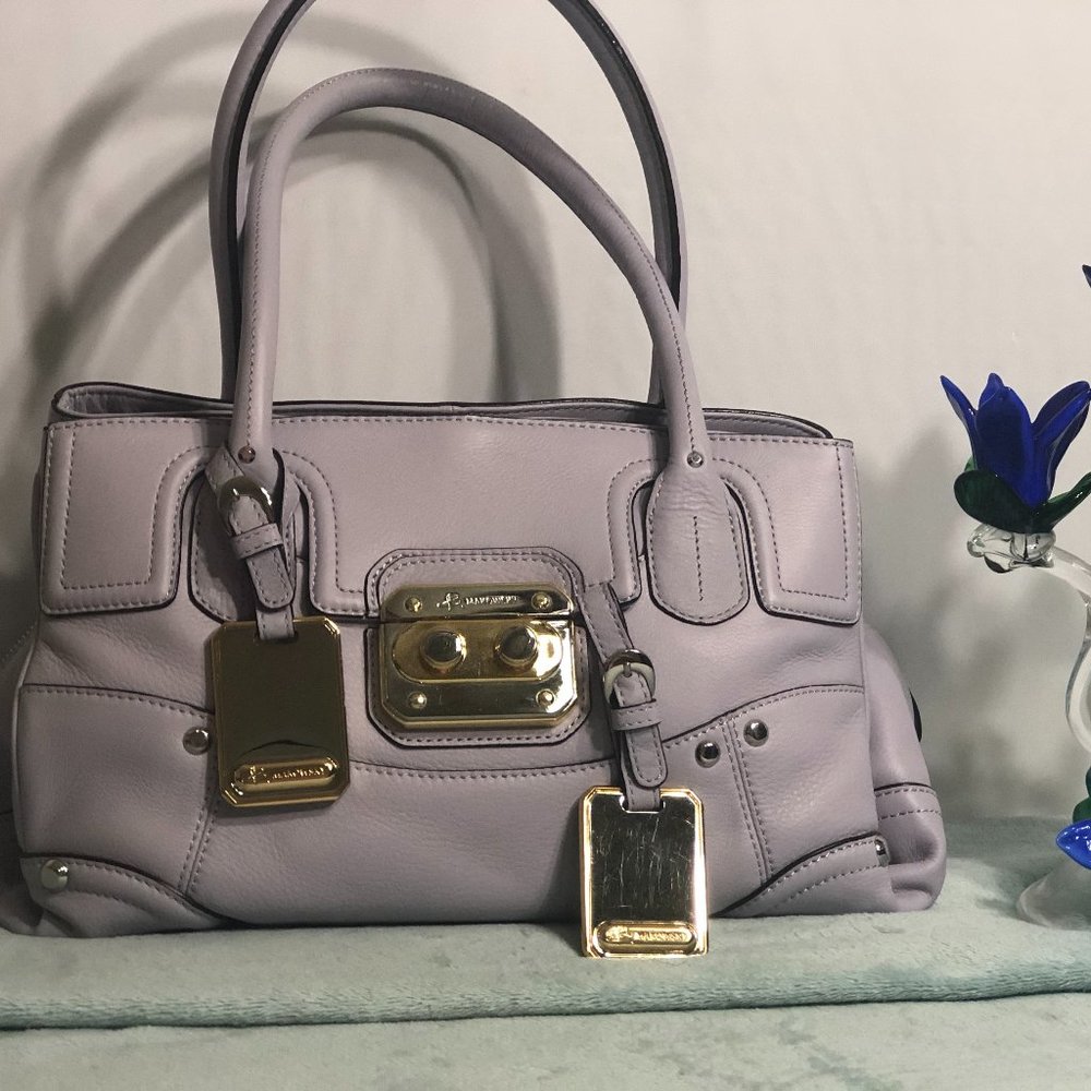 B. Makowsky leather satchel